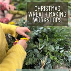 (2)CHRISTMAS WREATH WORKSHOP- MON 24TH NOV- DEPOSIT ONLY 
