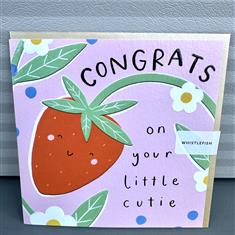 Congrats on Your Little Cutie Card