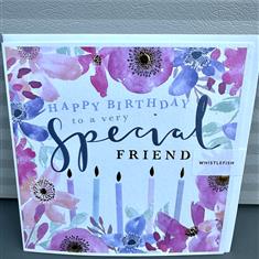 Happy Birthday to a Very Special Friend Card