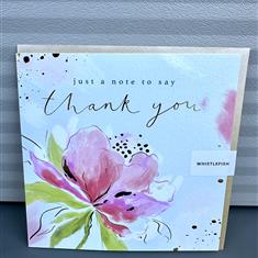 Just a Note to Say Thank You Card