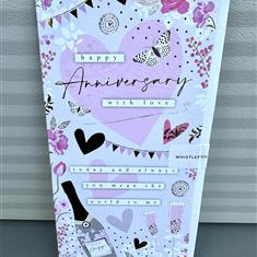 Anniversary with Love Card